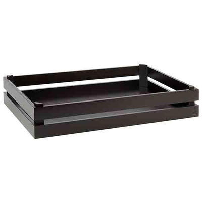 Bufetový systém Megabox drevo tmavé, GN 1/4 - 290 x 185 x 105 mm - 1